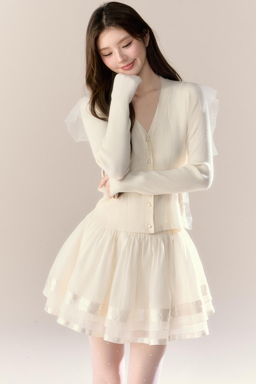 Swan Lake Knitted Cardigan