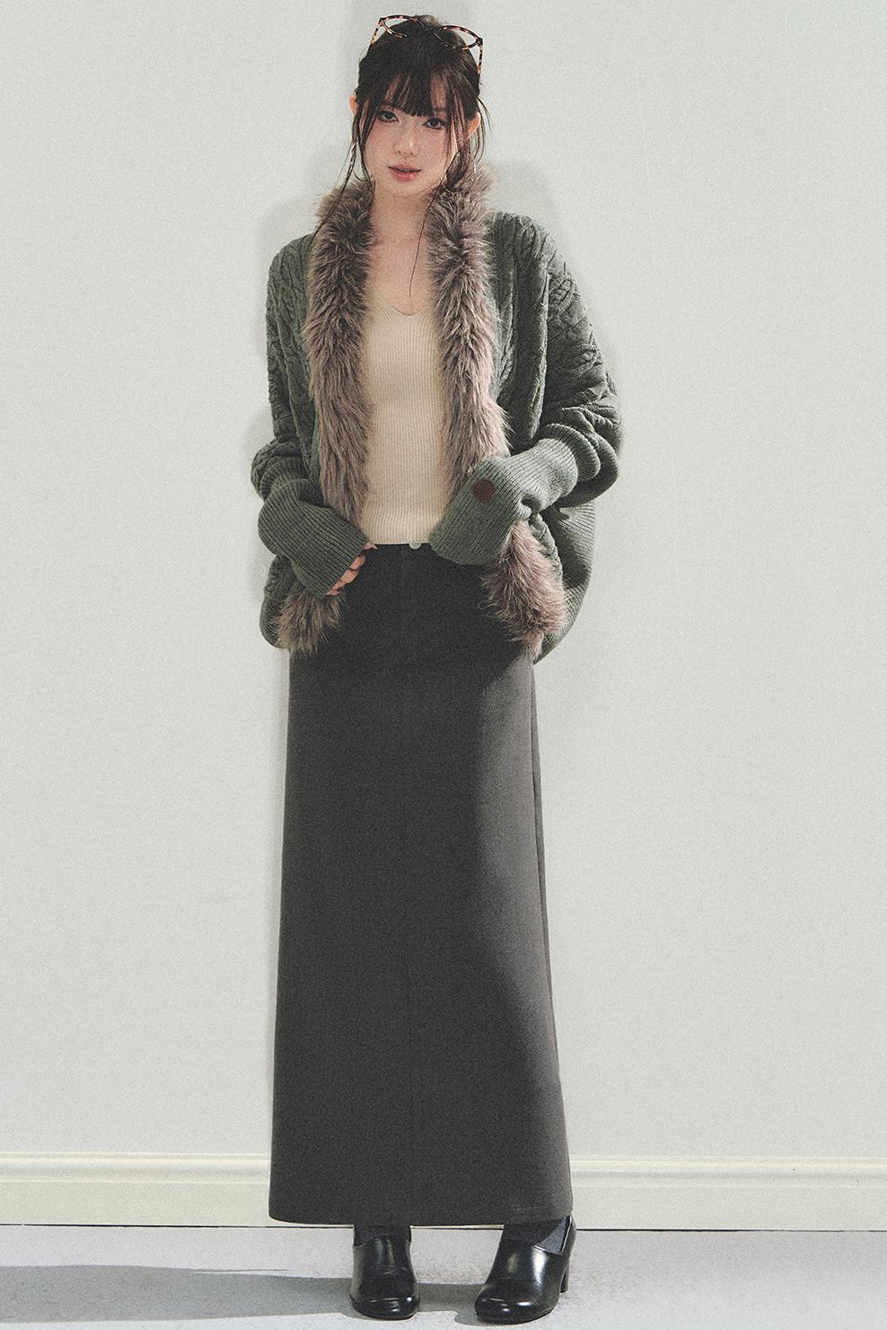 Vintage Cable Knit Jacket