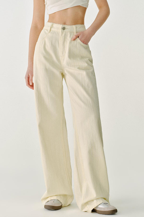 치즈 나비 리본 청바지 