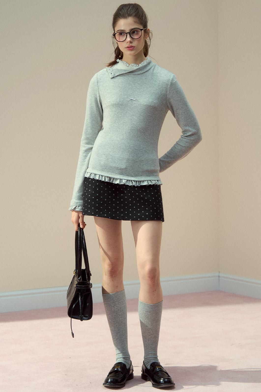 Winter Lace Layering Top