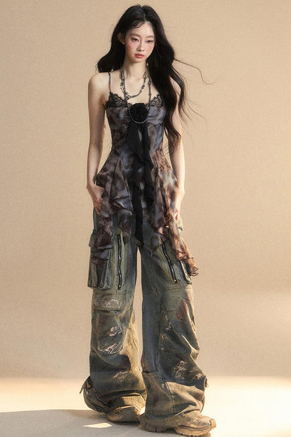 Chic Wide-Leg Work Trousers