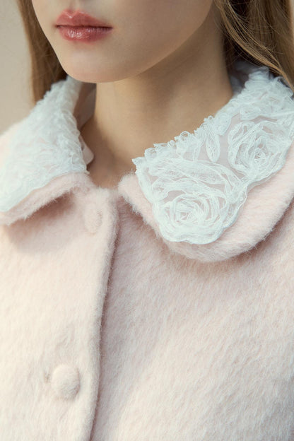 Eldest Lady Pink Winter Coat