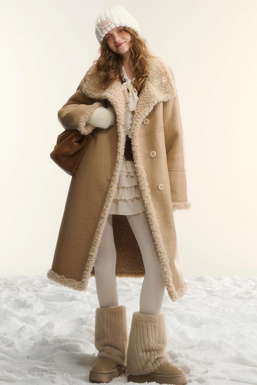 Asgony Versatile Chunky Knit Wool Hat