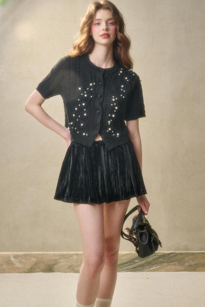 Little Amber Sparkle Skirt