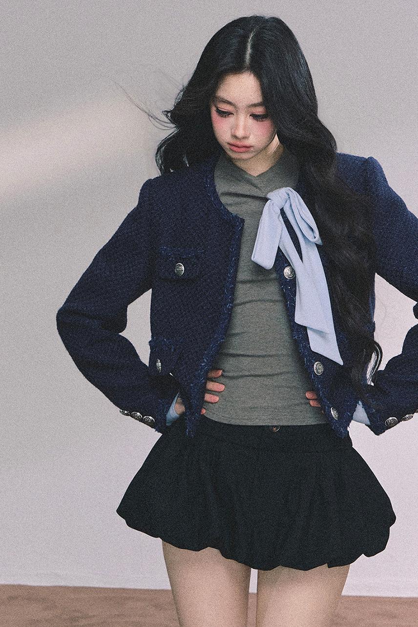 French Fragrance Tweed Jacket Set-Up