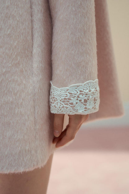 Eldest Lady Pink Winter Coat