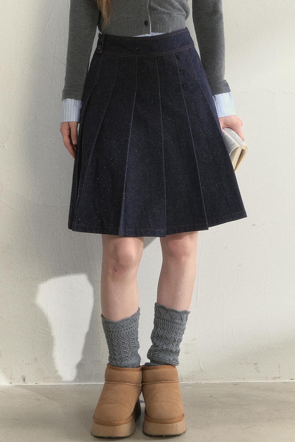 Retro Denim Quilted Jacket Set-Up