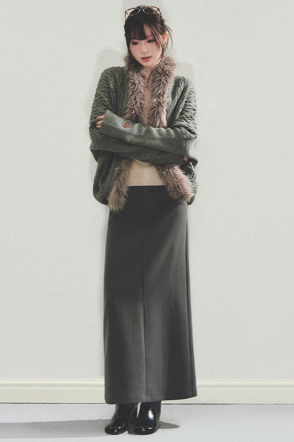 Vintage Cable Knit Jacket