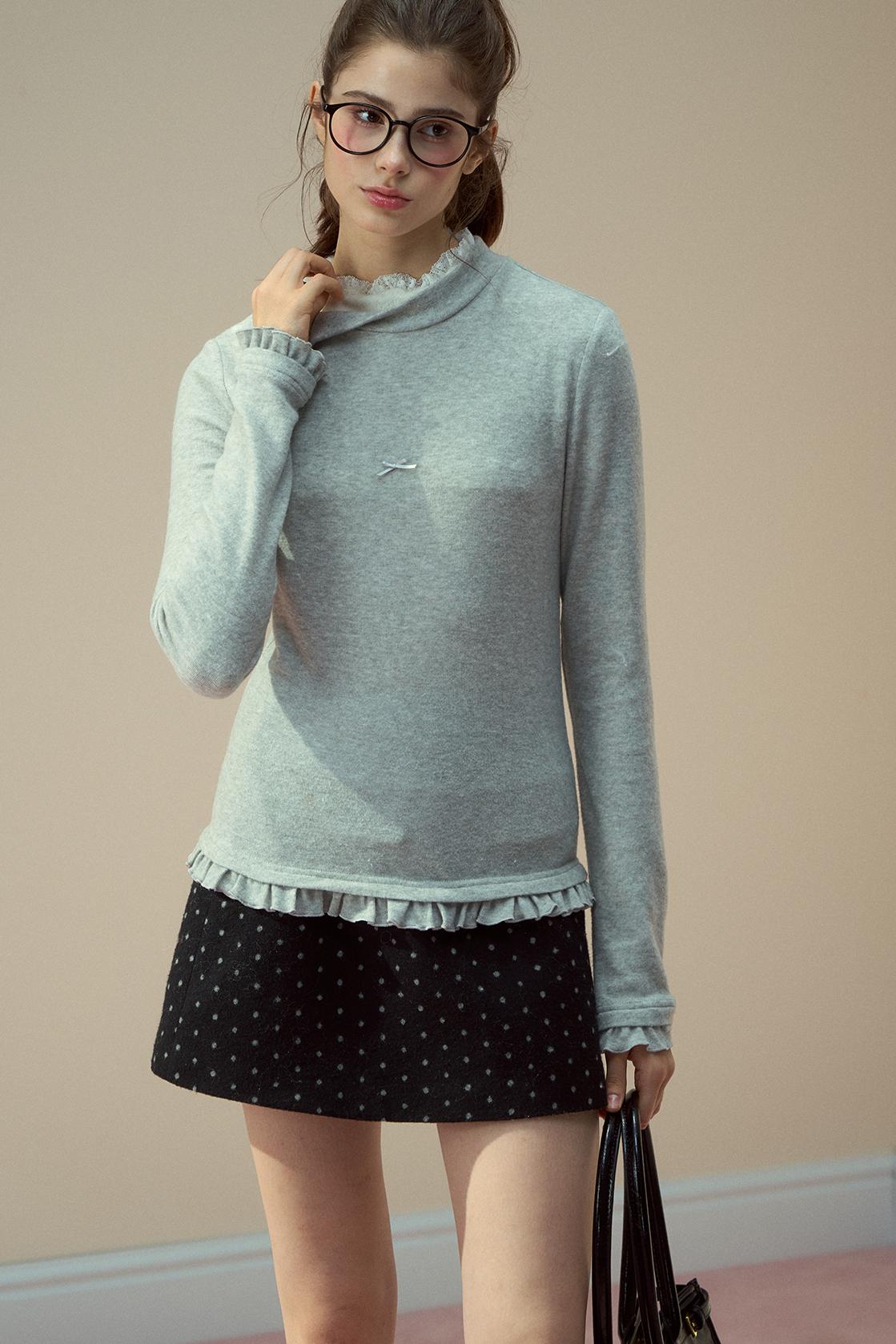 Winter Lace Layering Top