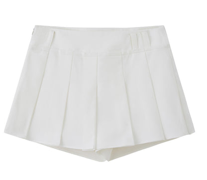 Summer Flow Pleated Skirt
