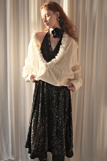 Wandering Blue Striped Blouse