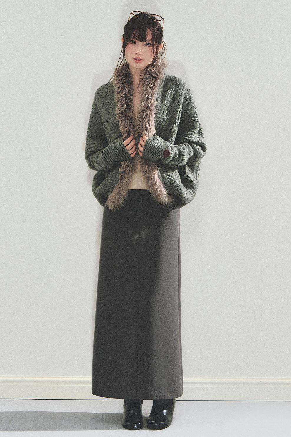 Vintage Cable Knit Jacket