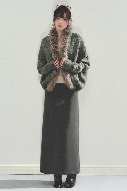 Vintage Cable Knit Jacket