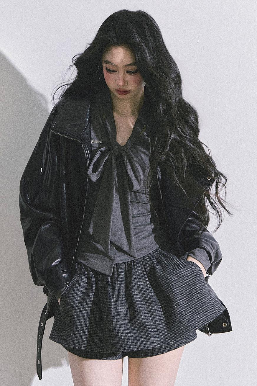 American Locomotive PU Leather Jacket