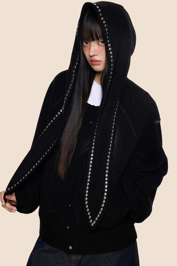 Ear Hooded Jacket