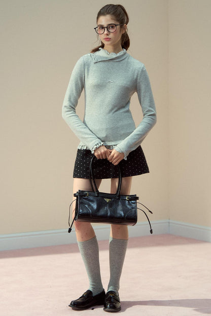 Winter Lace Layering Top