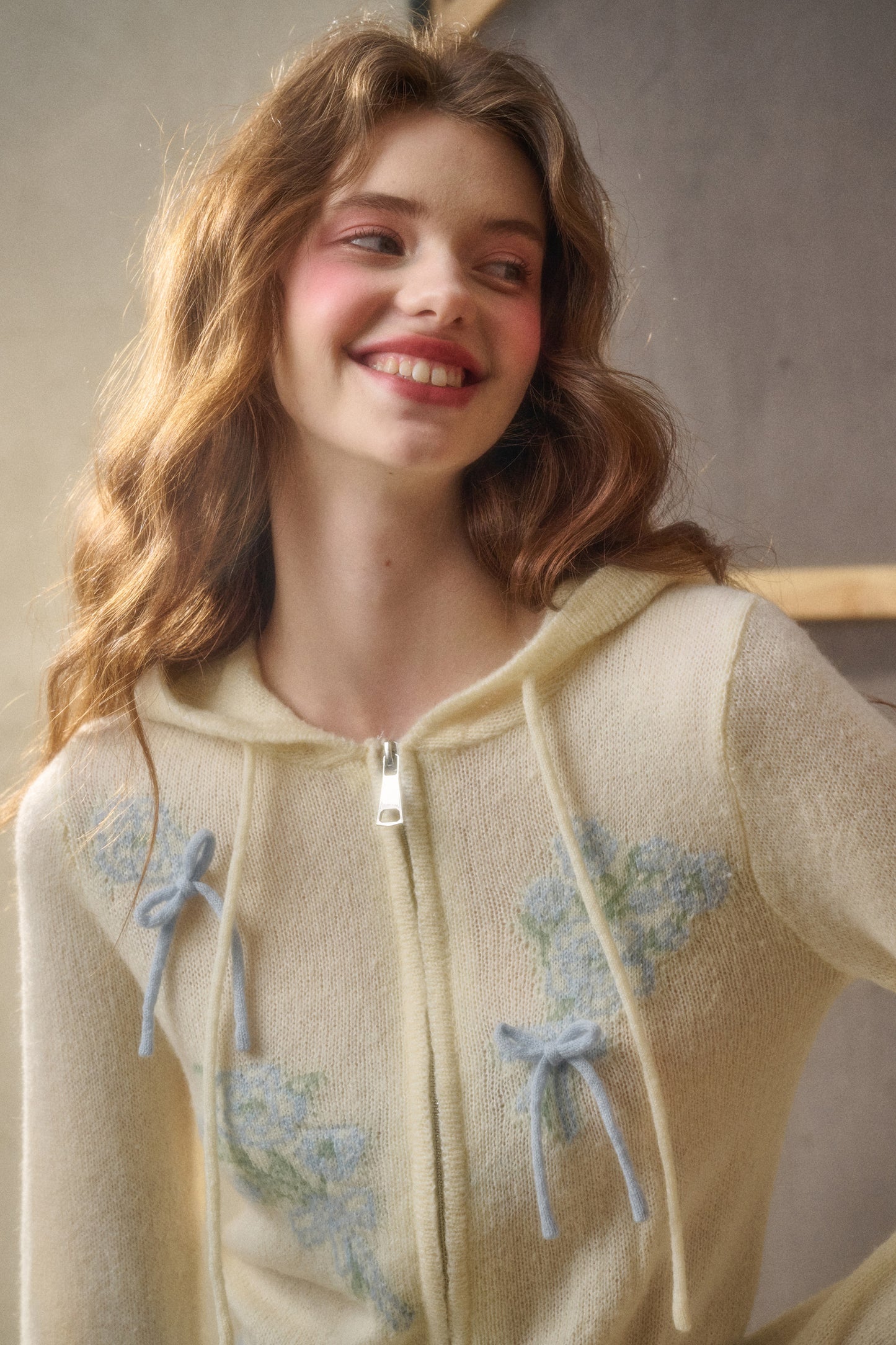 Lime Shimmer Knit Set-Up