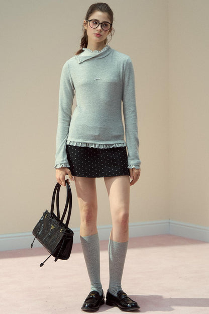 Winter Lace Layering Top