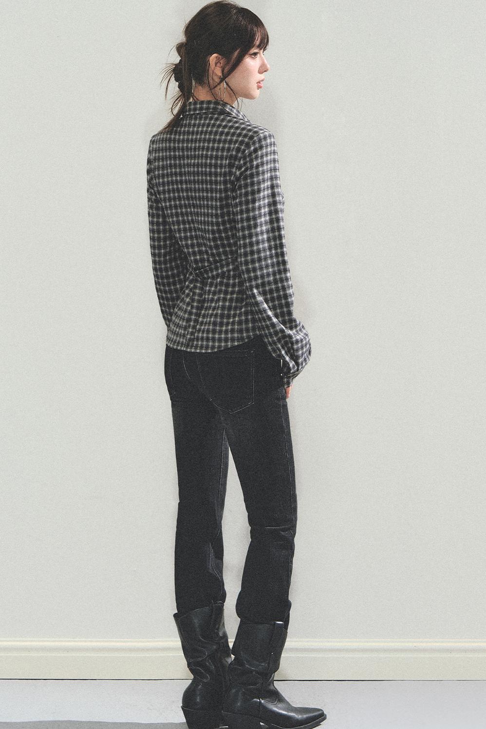 Slimming Plaid Fashion Shirt