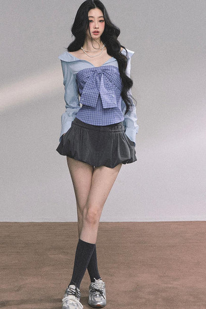 Slimming Striped Polo Shirt