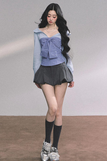 Slimming Striped Polo Shirt