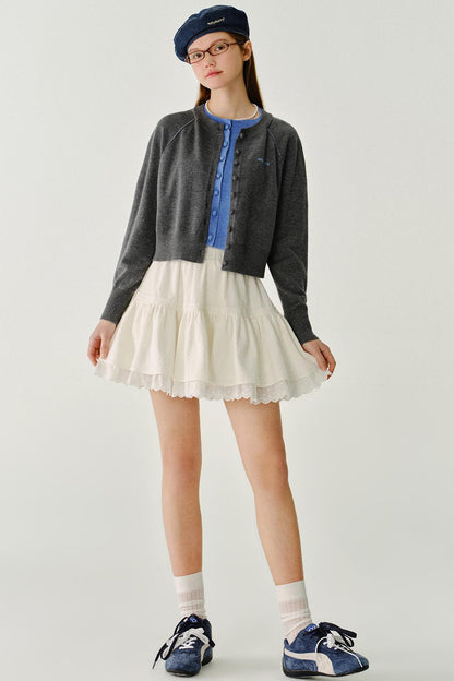 발레 스타일 플레어 스커트 