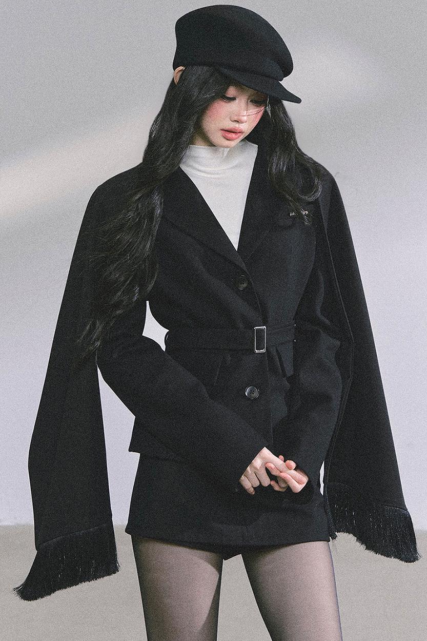 Semi-High-Neck Long-Sleeved Autumn Inner T-Shirt Top