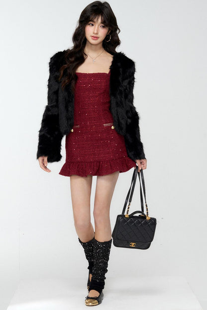 Red Chanel Princess Dress Set-Up