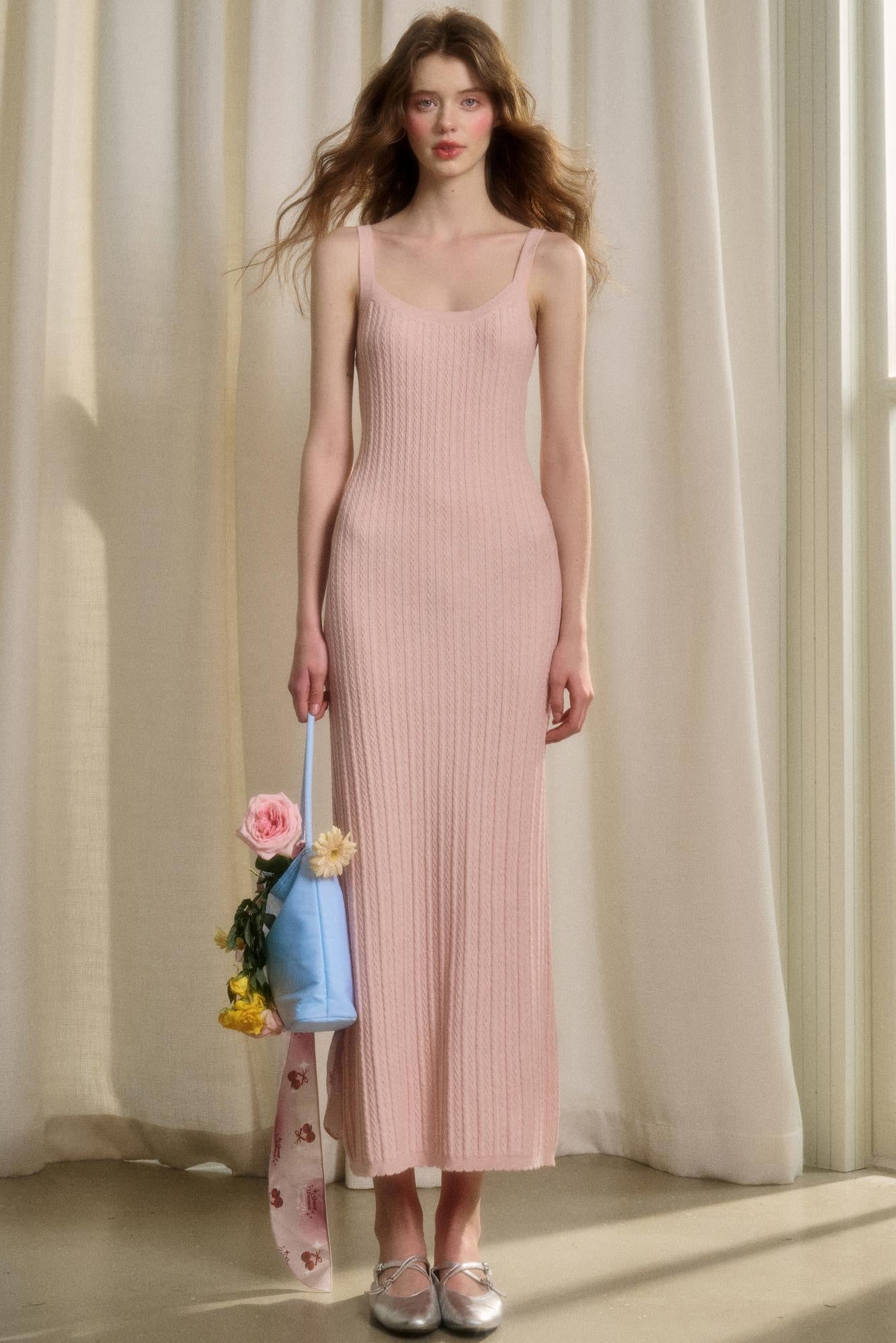 Long Relaxed Cardigan Dress Set-Up