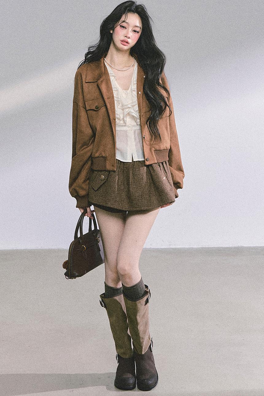 Slimming V-Neck Lace Top