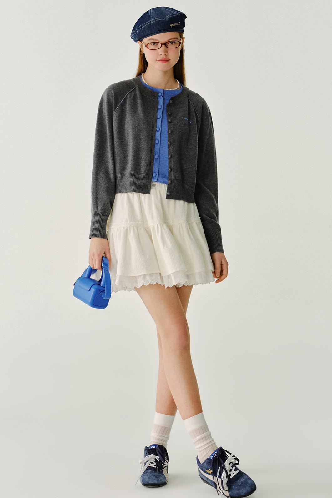 발레 스타일 플레어 스커트 