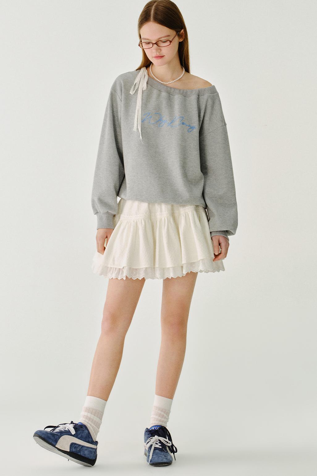 발레 스타일 플레어 스커트 