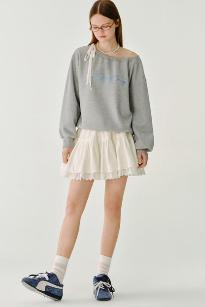 발레 스타일 플레어 스커트 