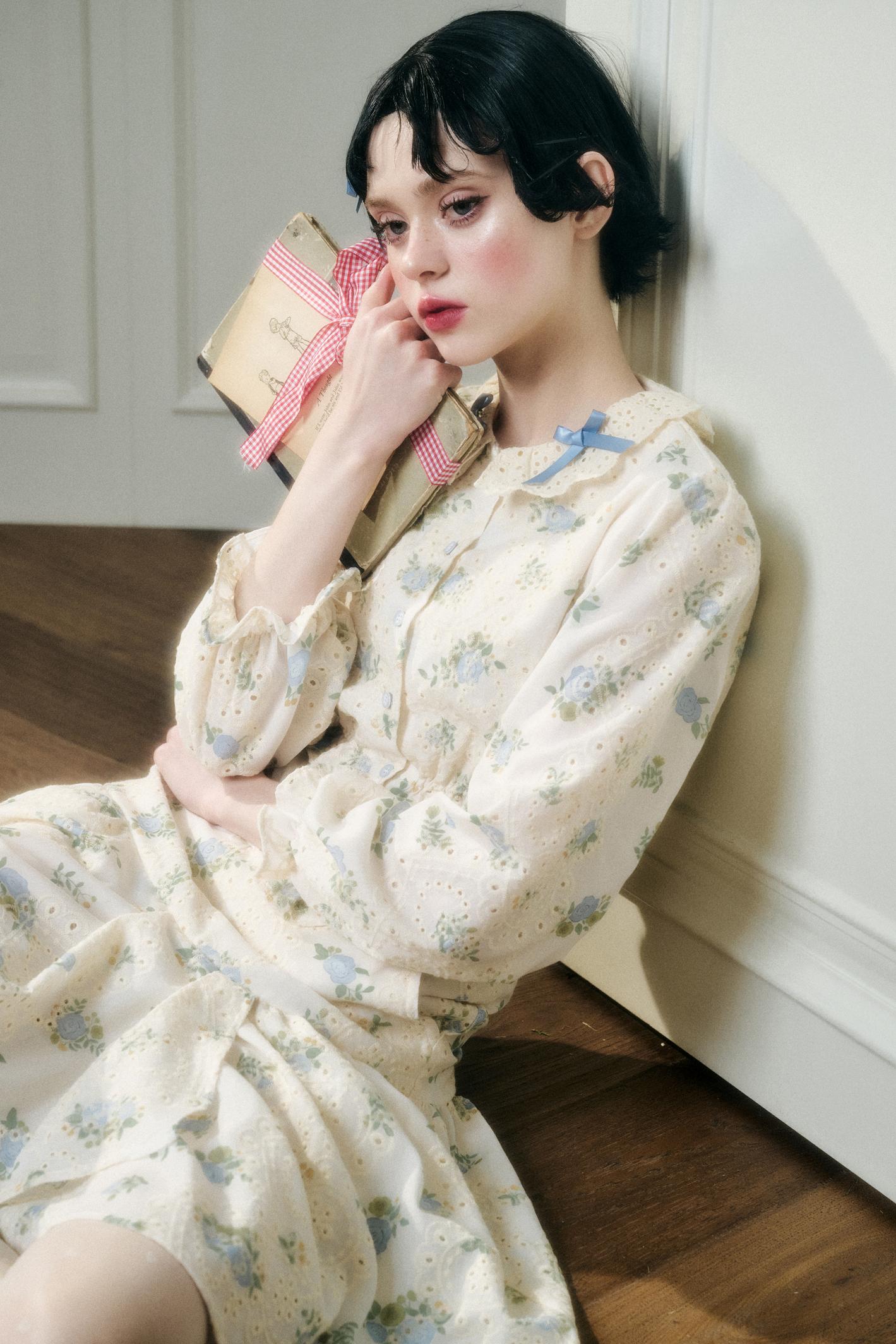 Sea Of Glass Cotton Skirt Set-Up