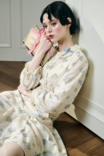 Sea Of Glass Cotton Skirt Set-Up