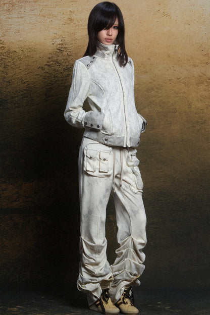 Punk Multi-Pocket Low-Waist Cargo Pants