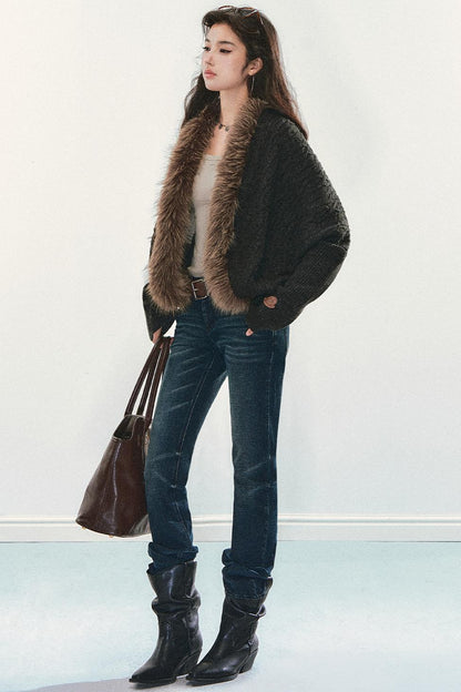 Vintage Cable Knit Jacket