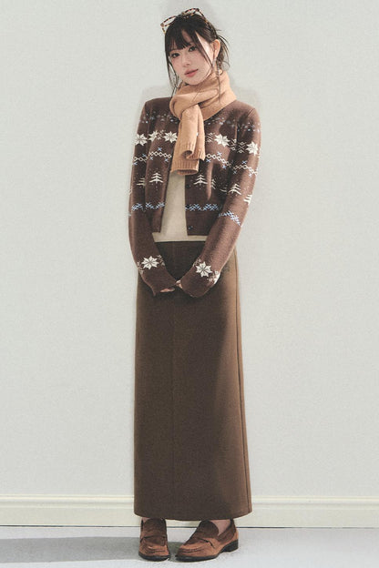 Slimming U-Neck Long-Sleeved T-Shirt