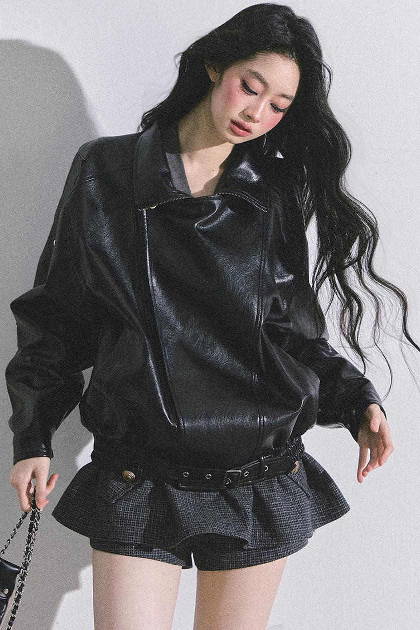 American Locomotive PU Leather Jacket