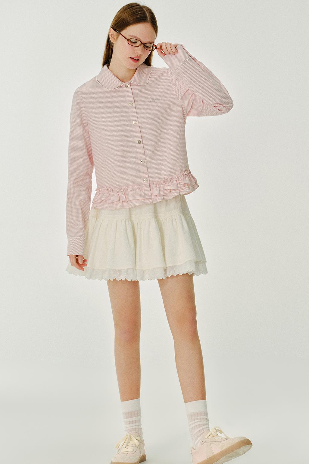 발레 스타일 플레어 스커트 