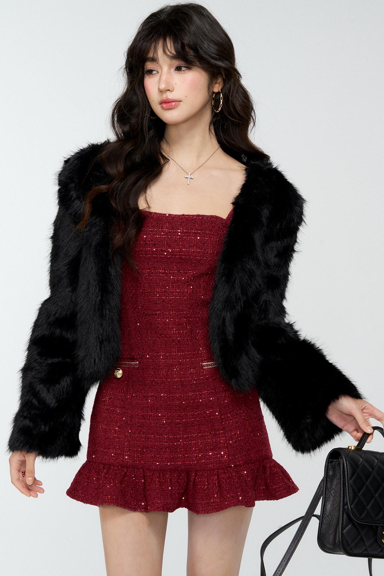 Red Chanel Princess Dress Set-Up