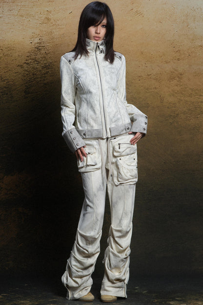 Punk Multi-Pocket Low-Waist Cargo Pants