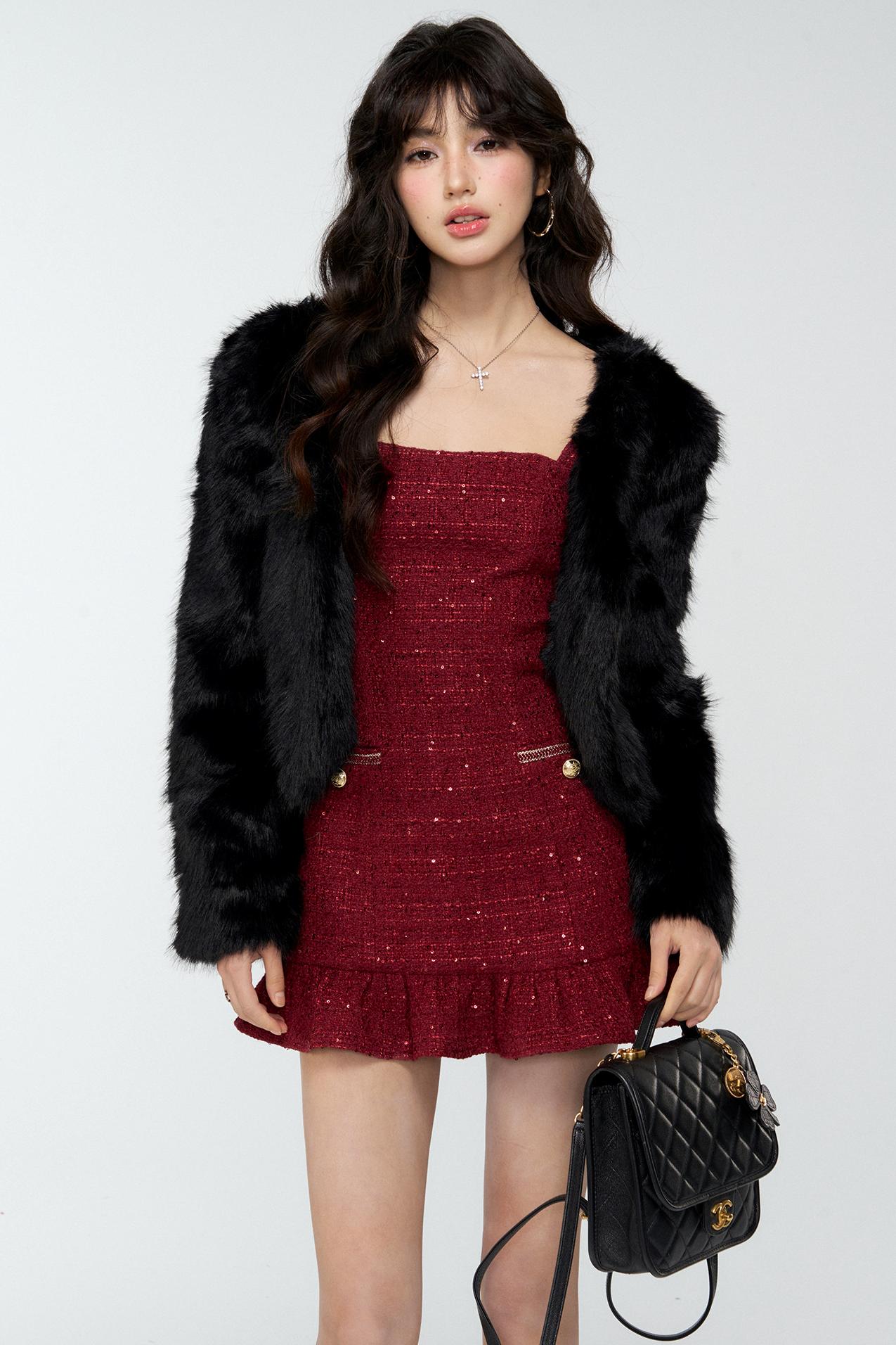 Red Chanel Princess Dress Set-Up