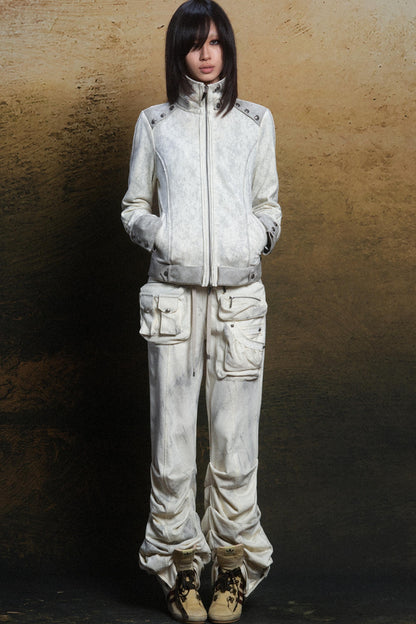 Punk Multi-Pocket Low-Waist Cargo Pants