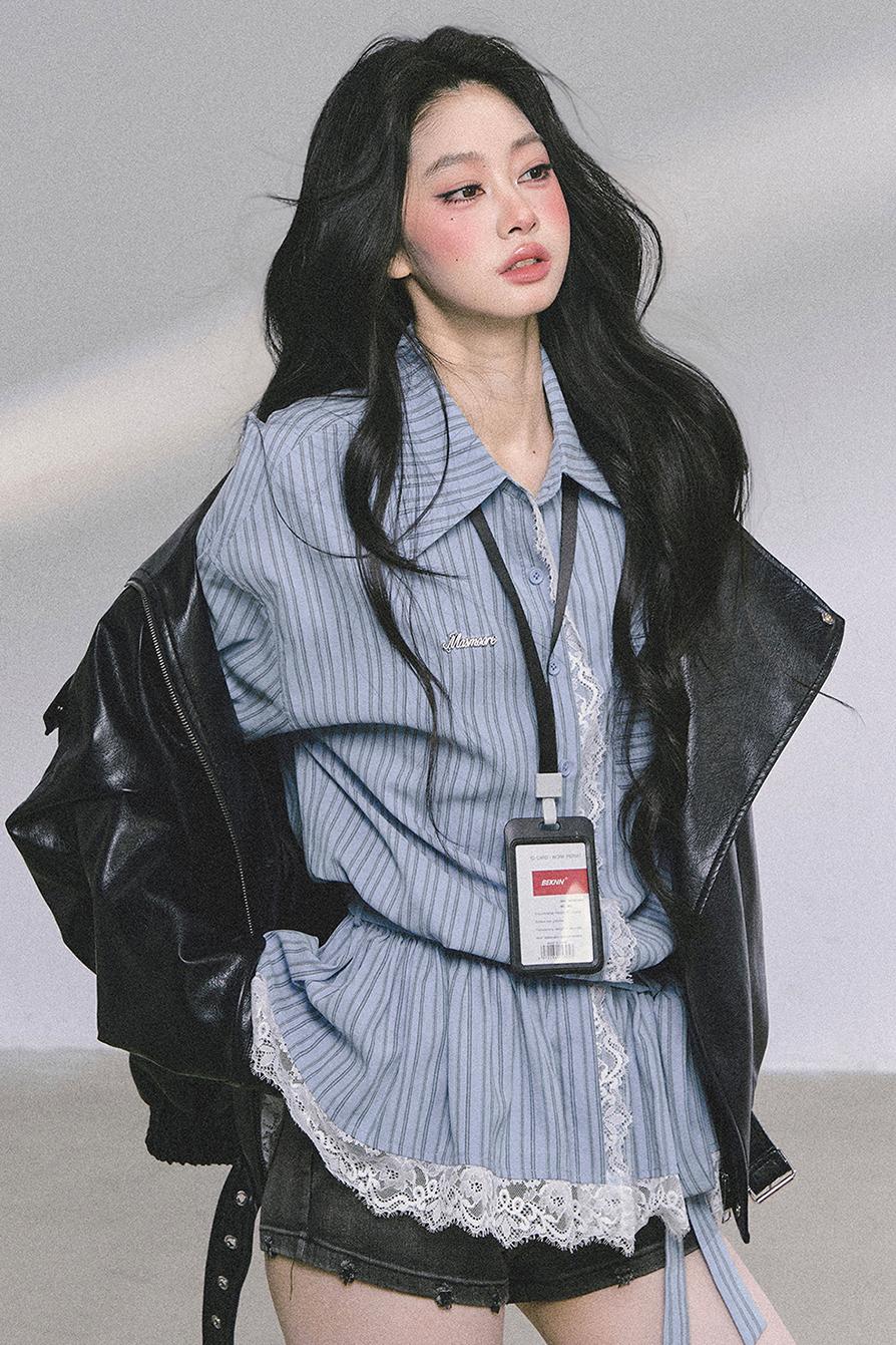 American Locomotive PU Leather Jacket