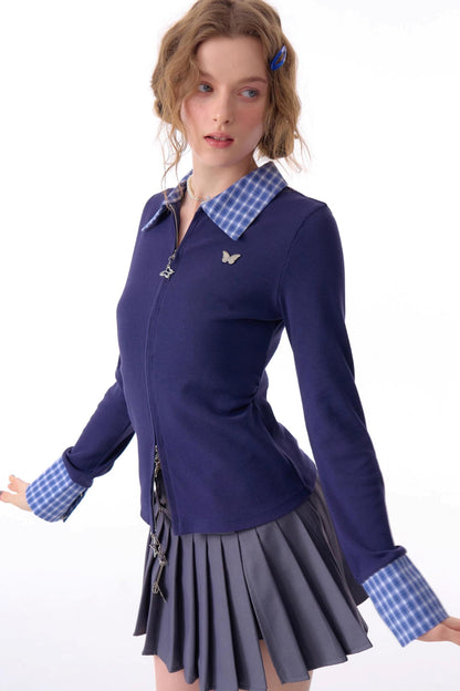 American Luxury Dark Blue Shirt