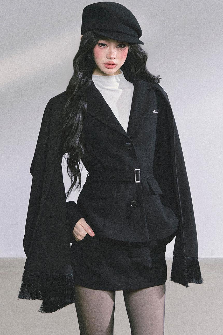 Semi-High-Neck Long-Sleeved Autumn Inner T-Shirt Top