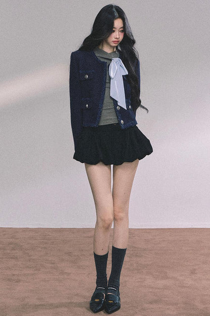 French Fragrance Tweed Jacket Set-Up