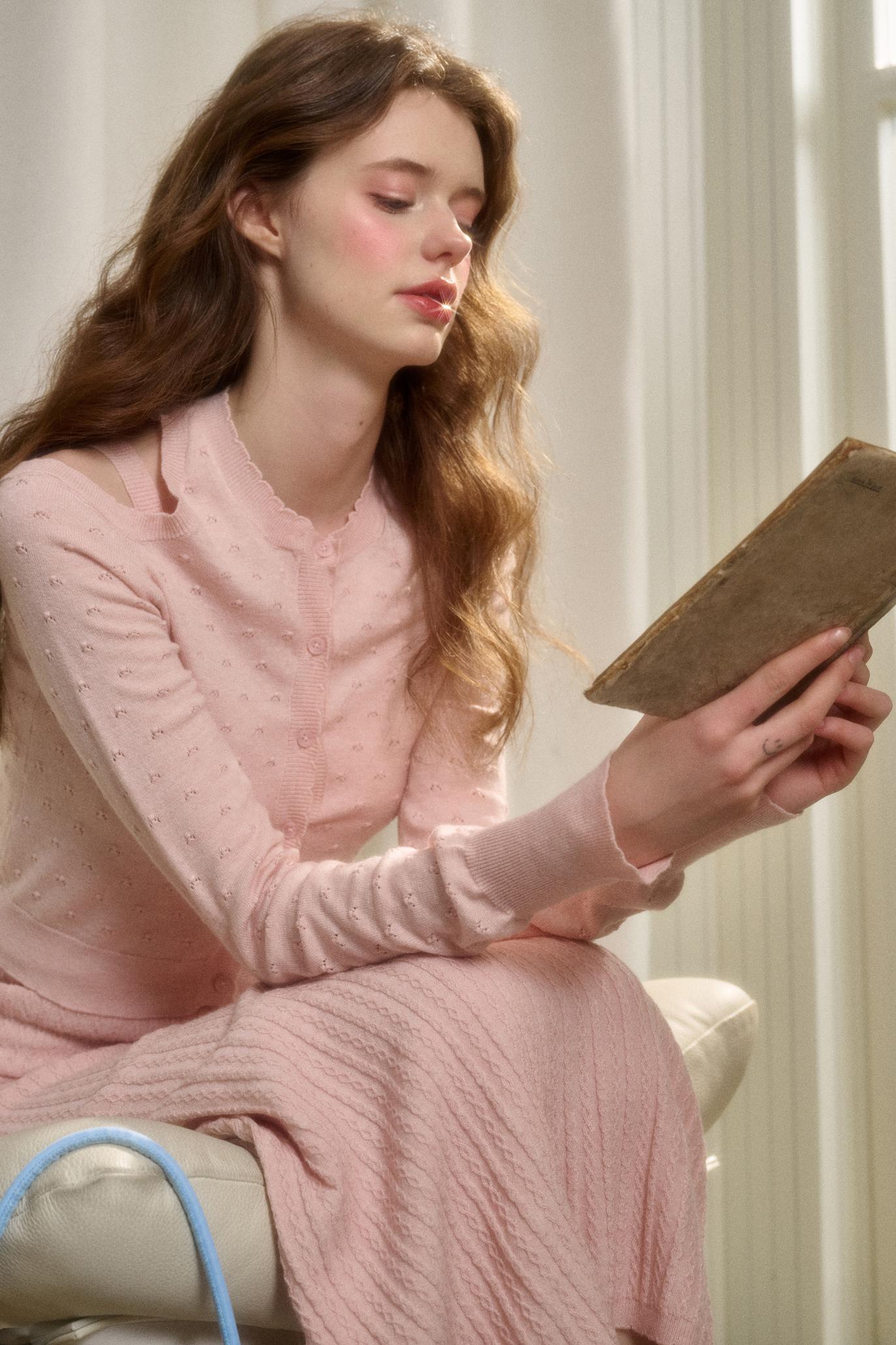 Long Relaxed Cardigan Dress Set-Up