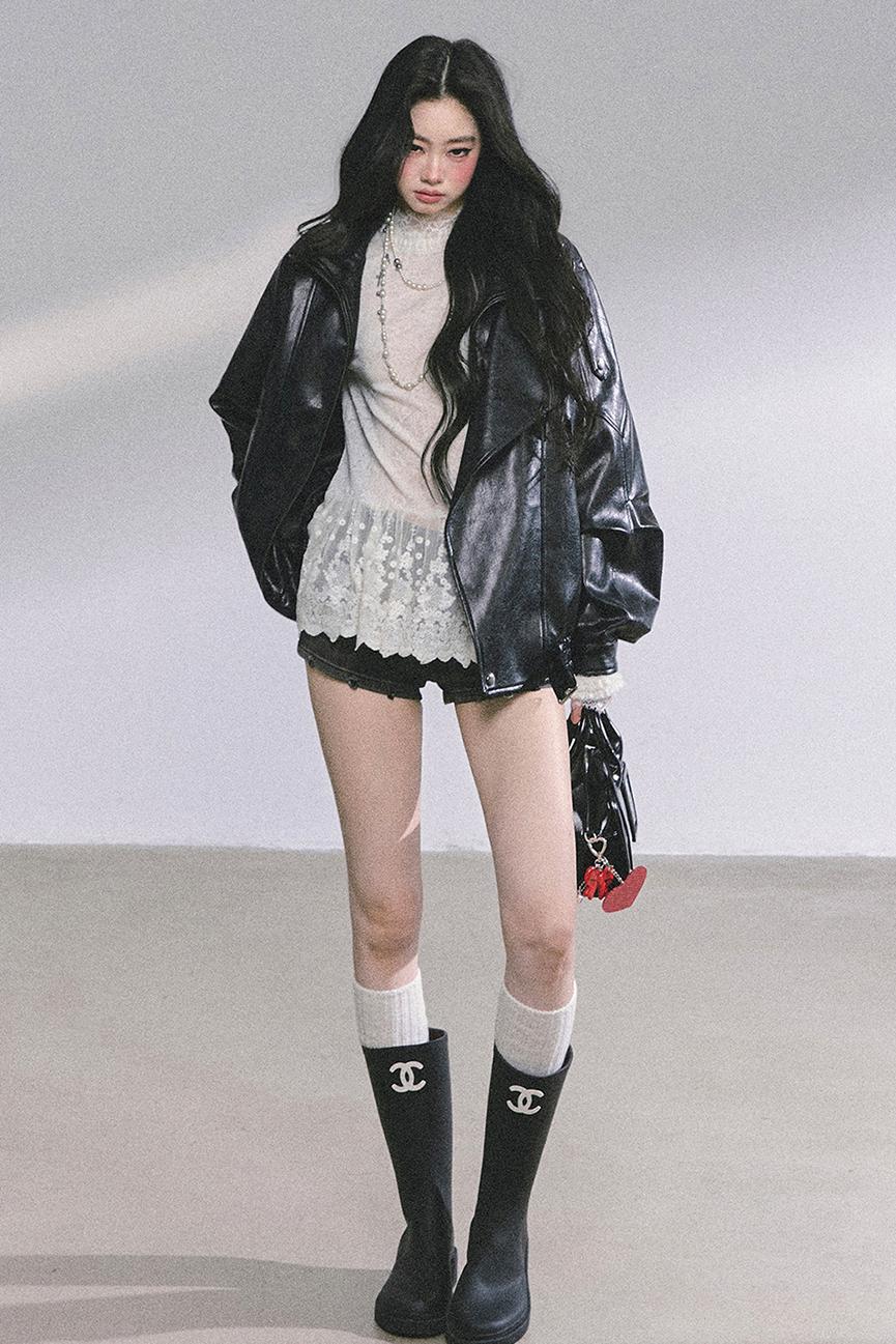 American Locomotive PU Leather Jacket